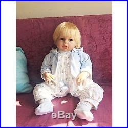 28 Handmade Reborn Toddler Boy Doll Lifelike Alive Vinyl Baby