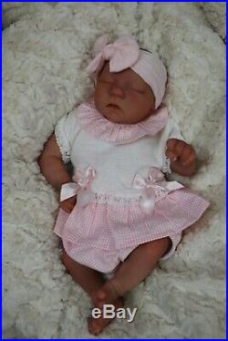  REBORN DOLL 5LBS 7oz 19 REALBORN BABY ALMA with COA, BY MARIE TEXTURED SKIN 