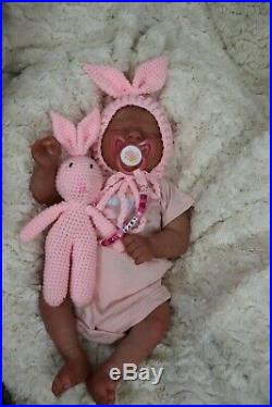  REBORN DOLL 5LBS 7oz 19 REALBORN INFANT ALMA with COA, BY MARIE TEXTURED SKIN