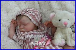 REBORN DOLL 6LBS 2oz 19 REALBORN BABY MIA with COA, BY MARIE TEXTURED SKIN