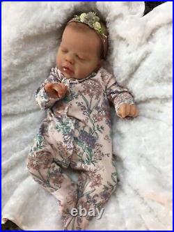 Reborn Baby Art Doll Authentic Reborn Ruby By Cassie Brace Micro Rooted