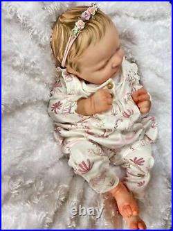 Reborn Baby Girl Art Doll From Martin Sculpt Heavy Authentic Reborn Uk Artist