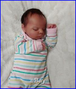Reborn Baby Girl Luxe by Cassie Brace SOLD OUT Ltd Ed Ethnic Newborn Doll