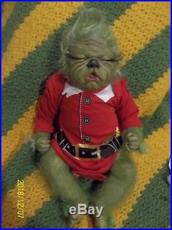 baby grinch reborn doll for sale