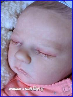 Williams Nursery Reborn Baby Girl Doll Realborn Alma Sleeping
