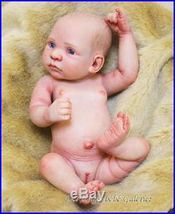 10Handmade prematureinfant Baby Doll girl Newborn Lifelike Full Body Silicone