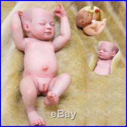 10'' Handmade Reborn Baby Doll Girl Full Body Vinyl Silicone Newborn Lifelike