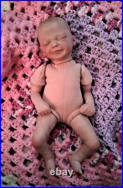 10 MINI REBORN BABY GIRL DOLL by MARITA WINTERS ARTISAN