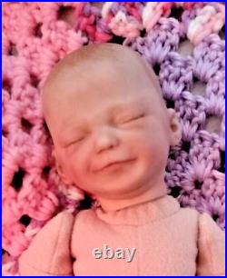 10 MINI REBORN BABY GIRL DOLL by MARITA WINTERS ARTISAN