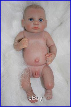 10''Reborn Doll Boy Realistic Baby Doll Lifelike Newborn Handmade Silicone Vinyl