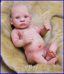 10 Tiny prematureinfant Baby Doll girl Newborn Lifelike Full Body Silicone