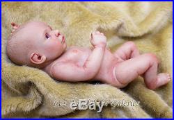 10 Tiny prematureinfant Baby Doll girl Newborn Lifelike Full Body Silicone