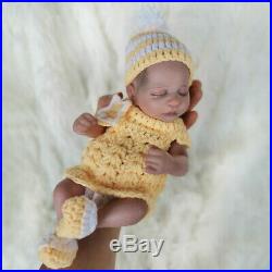 10inch Full Body Silicone Vinyl Reborn Baby Dolls Waterproof Bath Mini Gift Toy