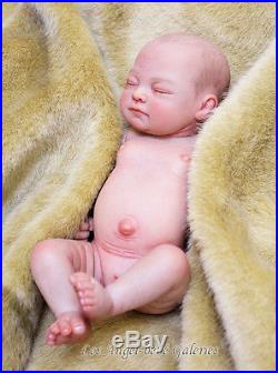 11 Handmade Reborn Baby Doll Full Body Silicone Vinyl Lifelike Newborn Girl