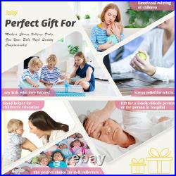 12 Inch Sleeping Reborn Baby Doll Silicone Full Body Girl Eye Closed Stress Reli