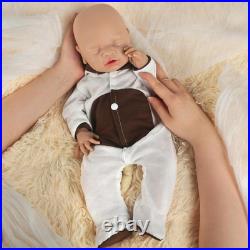 12 Inch Sleeping Reborn Baby Doll Silicone Full Body Girl Eye Closed Stress Reli