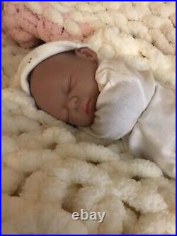 15 Full Silicone Reborn Baby Boy 4lbs Soft Floppy Lifelike Handmade Infant Doll