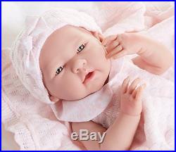15''Handmade Lifelike Baby Girl Doll Silicone Vinyl Reborn Newborn Dolls+Clothes