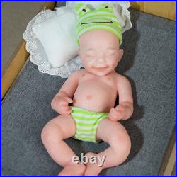 15 Lovely Realistic Newborn Baby Dolls Platinum Silicone Smiley BOY Doll New