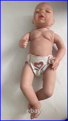 16 Realistic Reborn Baby Dolls Gift Soft Vinyl Silicone Newborn Girl Doll Toys