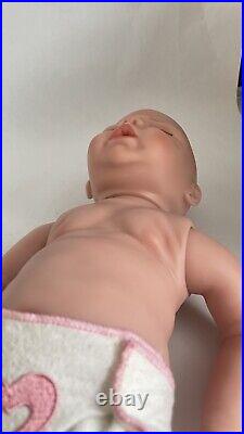 16 Realistic Reborn Baby Dolls Gift Soft Vinyl Silicone Newborn Girl Doll Toys