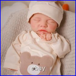 17.72 inch Reborn Baby Dolls Lifelike Full Silicone Newborn Boy Dolls Gifts