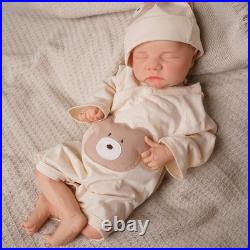 17.72 inch Reborn Baby Dolls Lifelike Full Silicone Newborn Boy Dolls Gifts