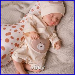 17.72 inch Reborn Baby Dolls Lifelike Full Silicone Newborn Boy Dolls Gifts