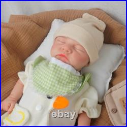17.72 inch Silicone Reborn Baby Dolls Lifelike Newborn Boy Dolls Gifts 5.73lb