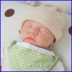 17.72 inch Silicone Reborn Baby Dolls Lifelike Newborn Boy Dolls Gifts 5.73lb
