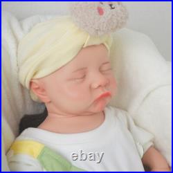17.72 inch Silicone Reborn Baby Dolls Lifelike Newborn Boy Dolls Gifts 5.73lb