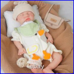 17.72 inch Silicone Reborn Baby Dolls Lifelike Newborn Boy Dolls Gifts 5.73lb
