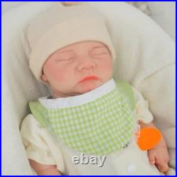 17.72 inch Silicone Reborn Baby Dolls Lifelike Newborn Boy Dolls Gifts 5.73lb