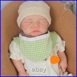 17.72 inch Silicone Reborn Baby Dolls Lifelike Newborn Boy Dolls Gifts 5.73lb
