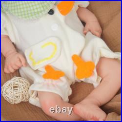 17.72 inch Silicone Reborn Baby Dolls Lifelike Newborn Boy Dolls Gifts 5.73lb
