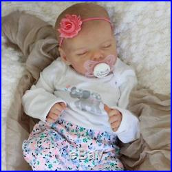 17'' Real Lifelike Journey Reborn Baby Doll Girl Toy