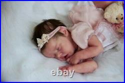 17 Realistic Baby Doll Lifelike Soft Vinyl Real Life Handmade Doll Baby Girl US