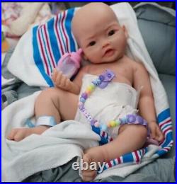 17 in Harper by Miaio. Full Silicone boy baby doll