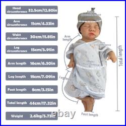 17''silicone reborn doll boy Clearance items are non-refundable and non-exchange