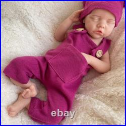 18.11 Inch Silicone Reborn Baby Lifelike Painted Newborn Girl Lifelike Doll
