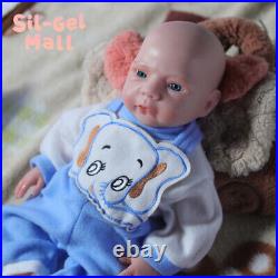 18.5 Newborn BOY Soft Silicone Reborn Baby Dolls? Open Eyes Baby Dolls 2024NEW 18.5 Newborn BOY Soft Silicone Reborn Baby Dolls? Open Eyes Baby Dolls 2024NEW