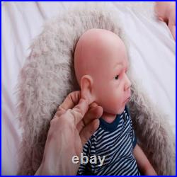 18.5 Reborn Baby Doll Soft Body Realistic Girl Newborn with Clothes & Bottle