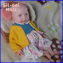 18.5'' Reborn Baby Dolls Adorable Newborn Girl Full Platinum Silicone Baby Dolls 18.5'' Reborn Baby Dolls Adorable Newborn Girl Full Platinum Silicone Baby Dolls
