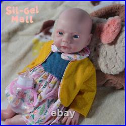 18.5'' Reborn Baby Dolls Adorable Newborn Girl Full Platinum Silicone Baby Dolls 18.5'' Reborn Baby Dolls Adorable Newborn Girl Full Platinum Silicone Baby Dolls