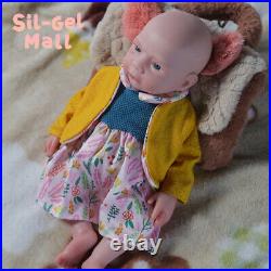 18.5'' Reborn Baby Dolls Adorable Newborn Girl Full Platinum Silicone Baby Dolls 18.5'' Reborn Baby Dolls Adorable Newborn Girl Full Platinum Silicone Baby Dolls