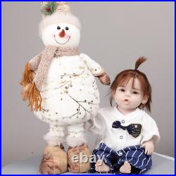 18.5 Silicone Baby Full Body Dolls Real Reborn Baby Doll Newborn Baby Doll