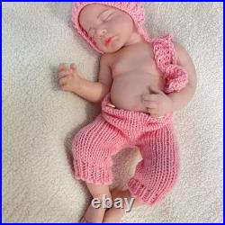 18.9 Painted Reborn Doll Floppy Asleep Full Silicone Newborn Baby Doll Toy Gift