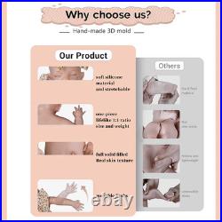 18.9 Painted Reborn Doll Floppy Asleep Full Silicone Newborn Baby Doll Toy Gift