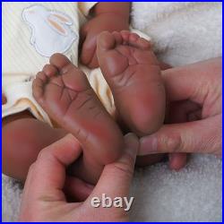 18.9 inch Reborn Baby Doll Newborn Girl Artist Painted Full Body Lifelike Toy
