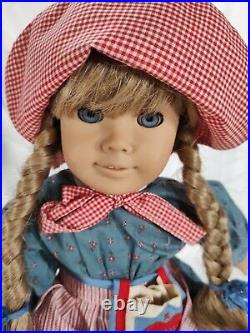 18 American Girl Doll Pleasant Company Kirsten in Original Braids & Meet Outfit